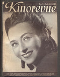 Hana Vítová - KINOREVUE. - 1943. Obrázkový filmový týdeník. Hana Vítová.