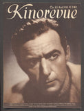 Fosco Giachetti - KINOREVUE. - 1942. Obrázkový filmový týdeník.Fosco Giachetti. Jana Dítětová.