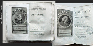 MILTON; JOHN: PARADISE LOST.  - 1784.  Preface by Samuel Johnson. Ztracený ráj.
