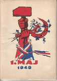 1949. 10 phlednic. 3 x A. PELC; 7 x A. ZÁBRANSKÝ. /pohlednice/komunistická propaganda/