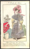 Modes de Paris, ručně kolorovaná rytina, no. 593 - 1.pol. 19. st.