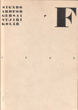 1966. 1. vyd. 30 typografických básní-obrazů. /Gersaintův vývěsní štít/60/