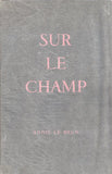 Toyen - LE BRUN; ANNIE: SUR LE CHAMP. - 1967. Six collages originaux de TOYEN.