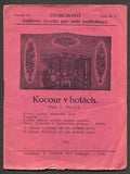 HAVLÍK, VLADIMÍR: KOCOUR V BOTÁCH. - 1931. Storchovo loutkové divadlo. /loutkové divadlo/