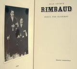 RIMBAUD; JEAN ARTHUR: SRDCE POD KLERIKOU. - 1934. Edice Surrealismu sv. 1. Text: Nezval; Štyrský; typo TOYEN. Ex. 69/200. PRODÁNO / SOLD