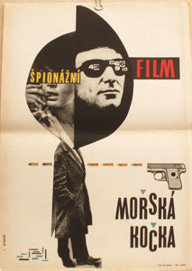 1967. Autor plakátu: ČENĚK PRAŽÁK. 400x290.