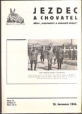JEZDEC A CHOVATEL. - Roč. IV., č. 79, 1936.