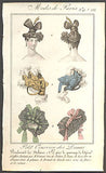 Modes de Paris, ručně kolorovaná rytina, no. 47 / 532 - 1.pol. 19. st.