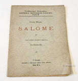 WILDE, OSCAR. SALOME. Drama o jednom dějství. - (1900).