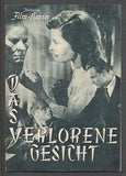 DAS VERLORENE GESICHT. - 1948. Illustrierter Film-Kurier.