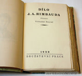 RIMBAUD - DÍLO J. A. RIMBAUDA. - 1930. Přednostní exemplář.