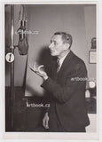 VLASTA BURIAN. Originální fotografie. Radiojournal 1936.