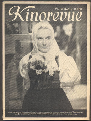 Jiřina Štěpničková - KINOREVUE. - 1944.