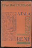 Jelínek - CHATEAUBRIAND, F.R. DE: ATALA. RENÉ. - 1930.