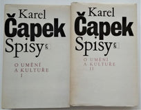 ČAPEK, KAREL: O UMĚNÍ A KULTUŘE I.; II.; III. - 1984. 1985. 1986.