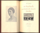 PÍSNĚ O ČTYŘECH POSLEDNÍCH VĚCECH ČLOVĚKA. - 1934.