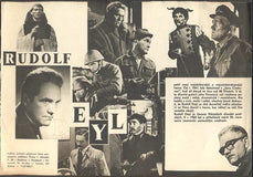 RUDOLF DEYL - Propagační plakát. Výtvarník: M. Hruška. (1964)