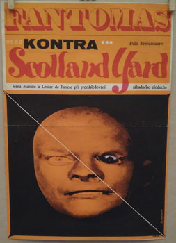 FANTOMAS KONTRA SCOTLAND YARD. - 1969.