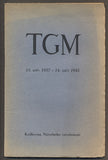 T. G. M. 14. září 1937 - 14. září 1945. - 1945.