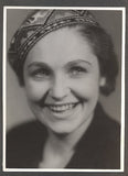 ELENA HÁLKOVÁ. - Dobová fotografie ILLEK A PAUL. 1936. /divadlo/