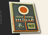 KOPTA; JOSEF: HLÍDAČ ČÍSLO 47. - 1926. Obálka (tříbarevný linoryt) JOSEF ČAPEK.
