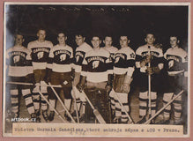 Fotografie - Lední hokej, German Canadiens, 1936.