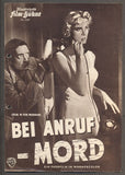 Alfred Hitchcock - BEI ANRUF MORD (Vražda na objednávku). - 1954. Illustrierte Film-Bühne.