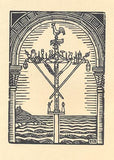 VERLAINE, PAUL: MOUDROST. - 1929. Atlantis sv. 3. Přeložil B. Reynek; dřevoryt R. S. BECHETOILLE.