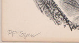 TOYEN. PF. (1941). Sign. tužkou, ofset. 230x150 - nedat. (1941)