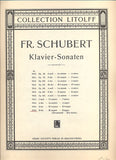 SCHUBERT, FRANZ: KLAVIER - SONATEN.