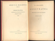 MASARYK, T. G.: SEBEVRAŽDA. - 1930