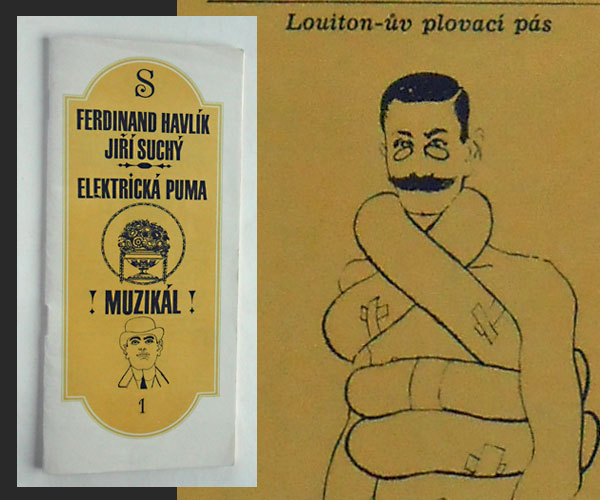 SEMAFOR. ELEKTRICKÁ PUMA. Sborník k premiéře v divadle SEMAFOR 12. března 1974.