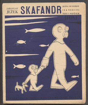 Hoffmeister - JEŽEK; JAROSLAV: SKAFANDR. - 1931. Obálka HOFFMEISTER. Voskovec a Werich.