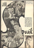 JIŘÍ SOVÁK - Propagační plakát. Výtvarník: M. Hruška. (1964)
