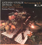 Bohdan Warchal, Slovak Chamber Orchestra, Jiří Stivín / Antonio Vivaldi – Six Concertos, Op. 10
