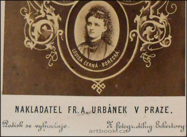 Jar. Vrchlický a  fot. album č. 18 - Fotografie 19. st.