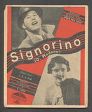 Jan Kiepura; Jenny Jugo - PÍSEŇ PRO TEBE. "SIGNORINO". - 1933.