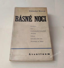 NEZVAL; VÍTĚZSLAV: BÁSNĚ NOCI. - 1930. 1. vyd.; úprava FRANTIŠEK MUZIKA