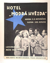 INKA ZEMÁNKOVÁ - HOTEL "MODRÁ HVĚZDA". - 1941.