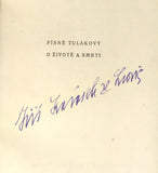 KARÁSEK ZE LVOVIC, JIŘÍ: PÍSNĚ TULÁKOVY O ŽIVOTĚ A SMRTI. - 1930.