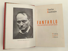 Teige - BAUDELAIRE, CHARLES: FANFARLO. - 1927.