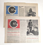 G 67 - NOVINY ZE SVĚTA HUDBY A ZVUKU. 1967, č. 1 a 2.