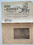 DOSTIHOVÝ A JEZDECKÝ SPORT. - Ročník III. 1928.