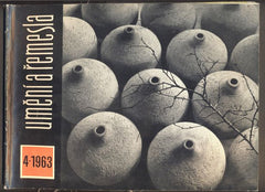 UMĚNÍ A ŘEMESLA 1963. /4. Lidová umělecká výroba a umělecké řemeslo. /sklo/koberce/textil/