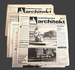 ČESKOSLOVENSKÝ ARCHITEKT 84,  č. 7 - 22 a č. 24 / ročník XXX.