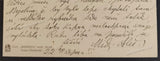 Mikoláš Aleš (18.11.1852 - 10.7.1913). Český malíř. - rukopis o rybách.