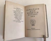MAETERLINCK, MAURICE: JOYZELLA / SEDM PRINCEZEN. VETŘELKYNĚ / FLAUBERT, GUSTAVE: PAMĚTI BLÁZNOVY / ALMANACH KNIH DOBRÝCH AUTORŮ 1914.