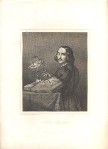 NICOLAUS COPERNICUS - ocelorytina, ca. 1850.
