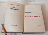 ČAPEK, KAREL. VÁLKA S MLOKY. - 1. vyd., únor 1936. First edition.