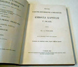 Podlaha - Soupis památek historických a uměleckých v království Českém ... Část druhá, Knihovna kapitulní v Praze. / 1903.